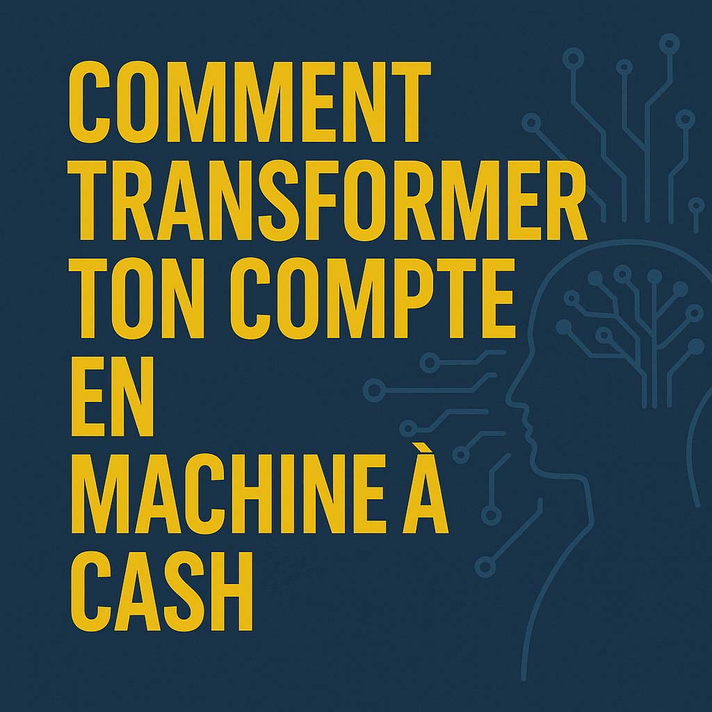 Comment transformer ton compte en machine à cash
