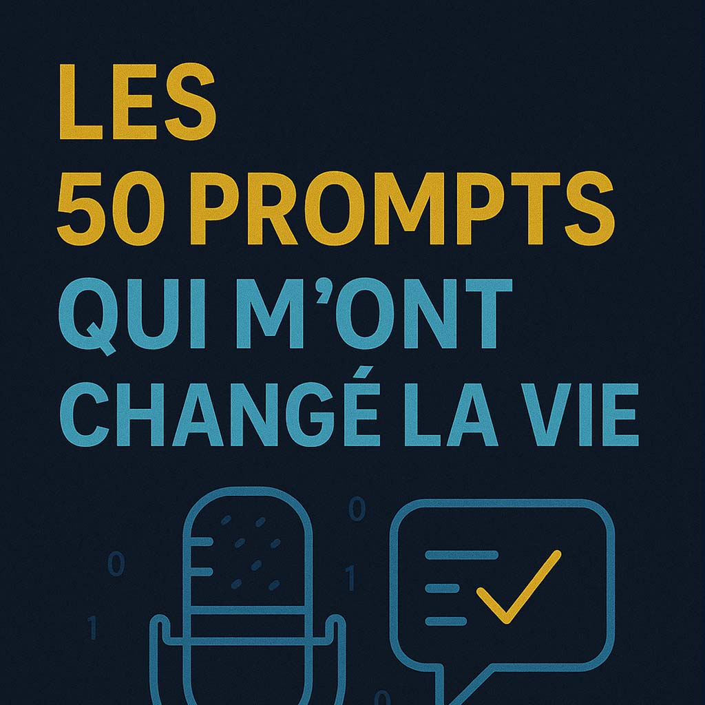 Les 50 prompts qui m'ont changé la vie