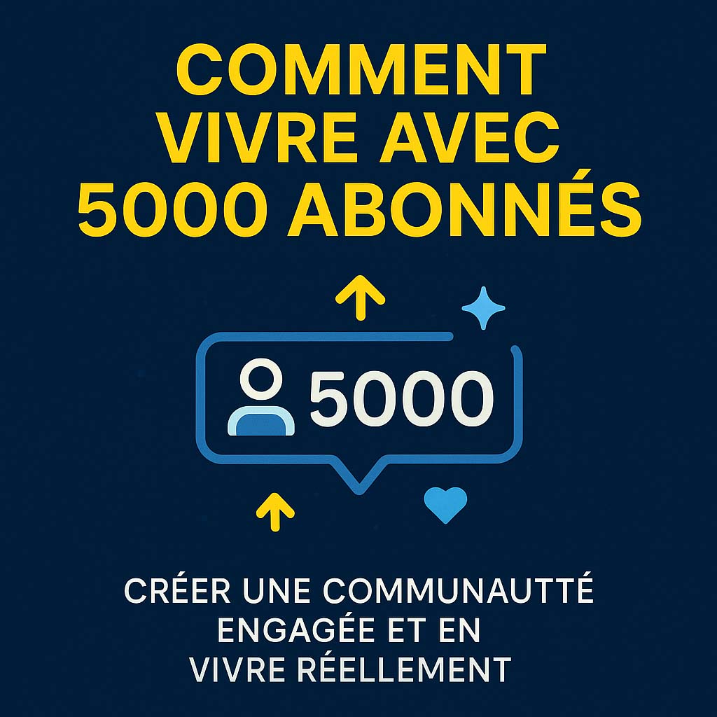 Comment vivre avec 5000 abonnés (Micro-influenceur)